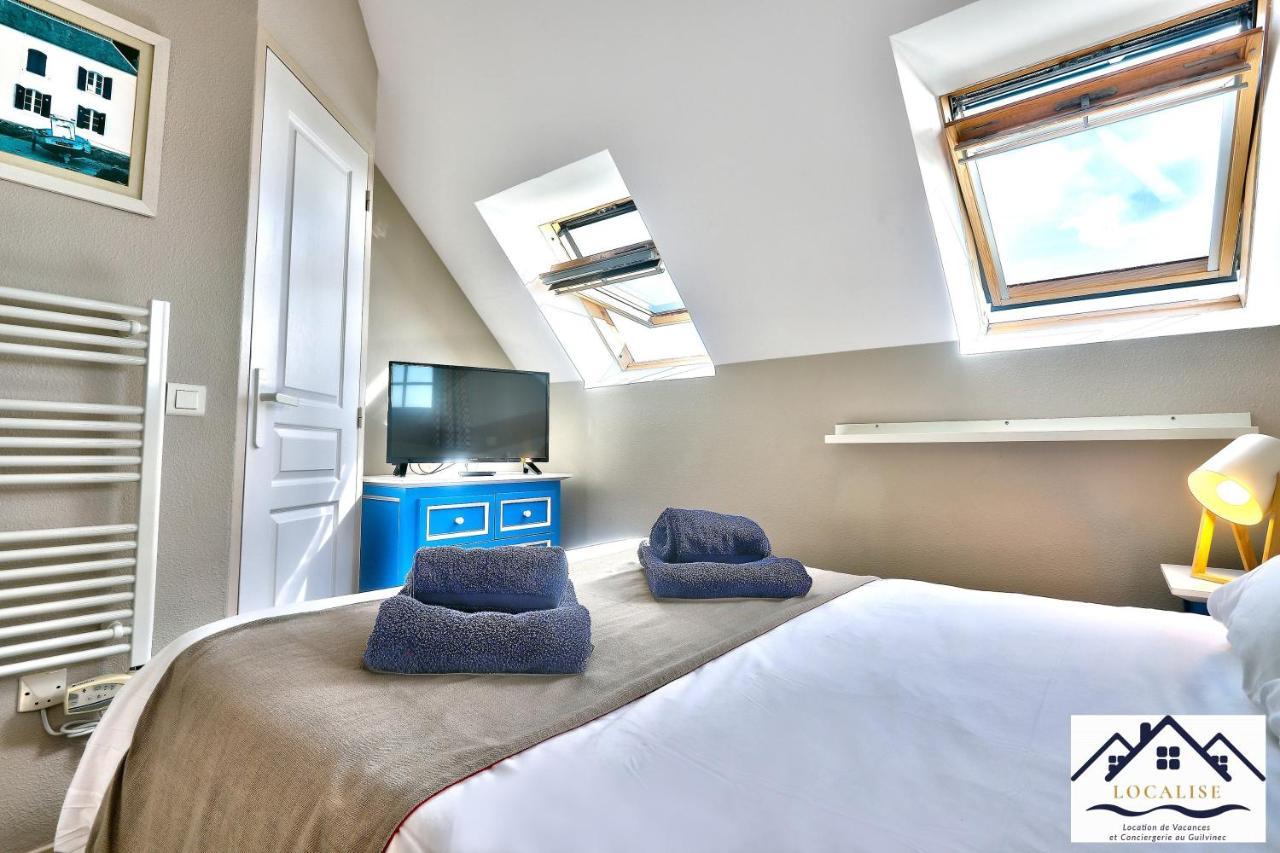 Localise Au Guilvinec - A22 - Belle Vue Sur La Mer, La Piscine Et Le Jardin - Tout A Pied, Plages, Port, Centre, Commerces, Marche - Wifi Inclus - Animaux Bienvenus - Linge De Lit Inclus Exterior foto